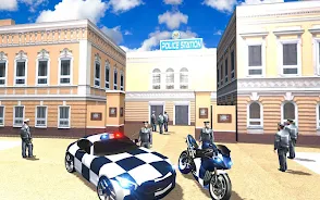 Extreme Police GT Car driving Скриншот 1