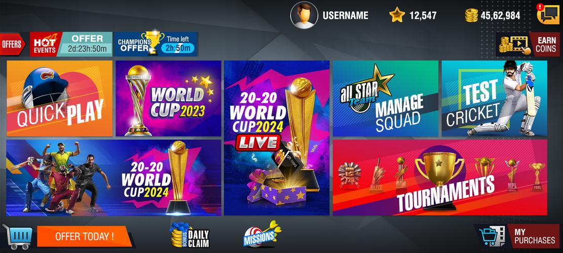 World Cricket Championship 2应用截图第2张