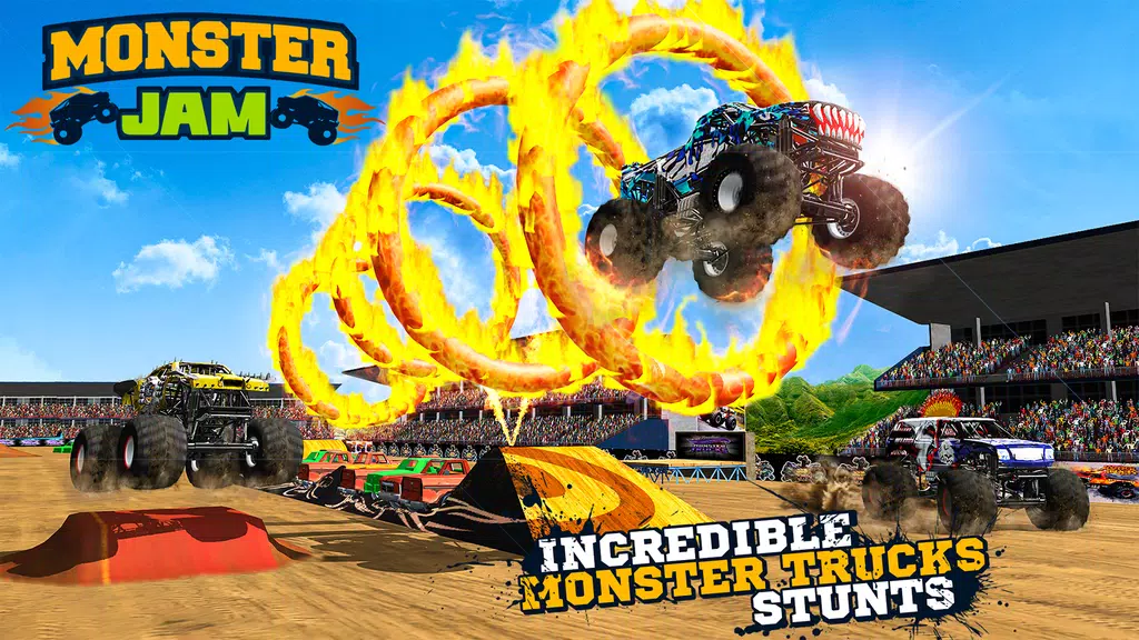 Monster Truck Jam: Truck Games Captura de pantalla 0