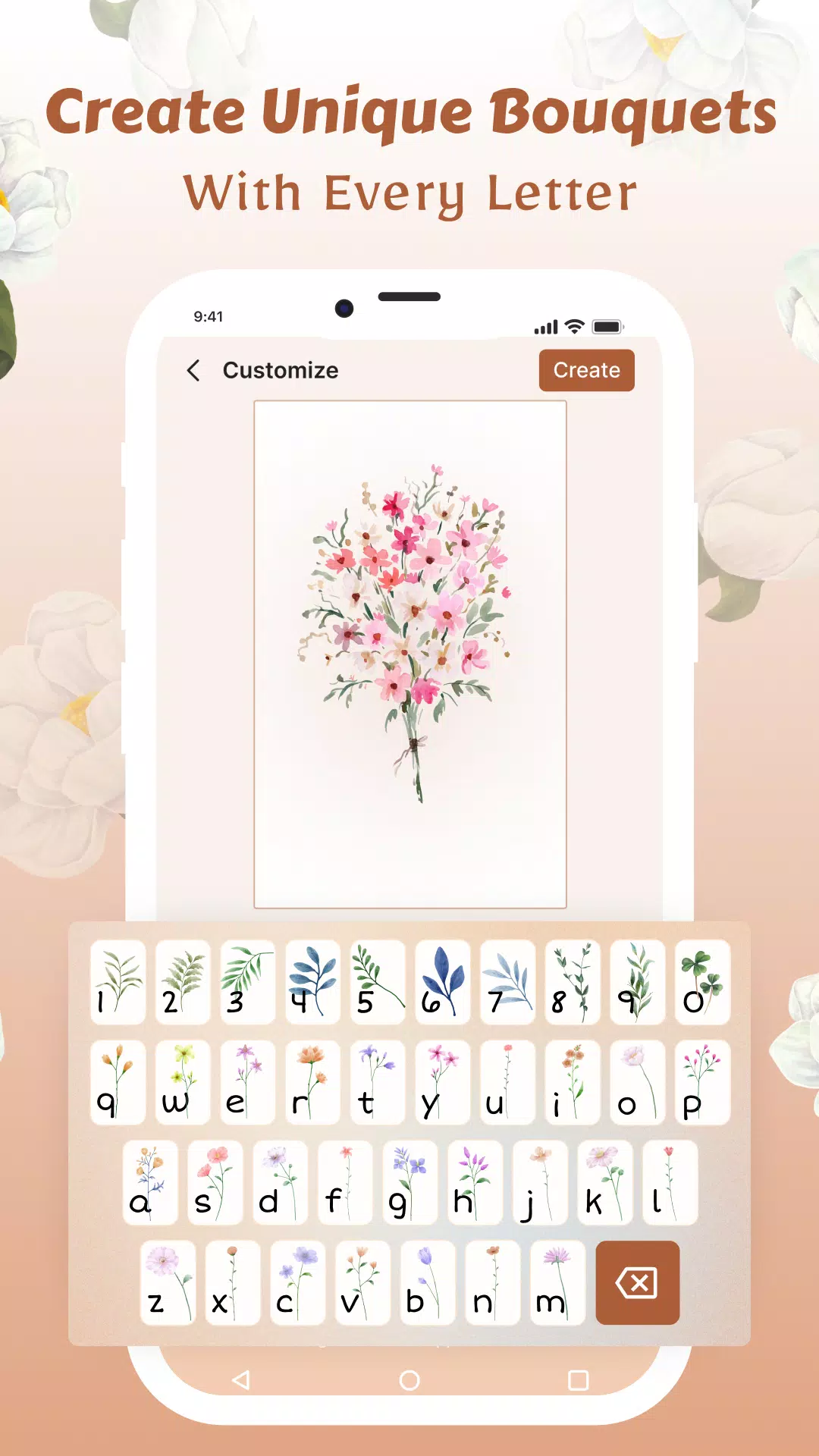 Flower Language Wallpaper DIY 螢幕截圖 0