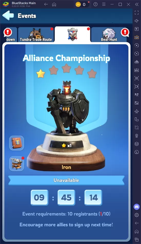Panduan Kejohanan Alliance Survival Whiteout