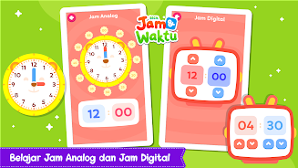 Belajar Jam & Waktu Screenshot 2