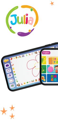 Julia - Kids Learning App 2-8 Captura de tela 0