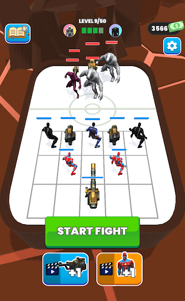 Merge Master Superhero Battle Mod Tangkapan skrin 0