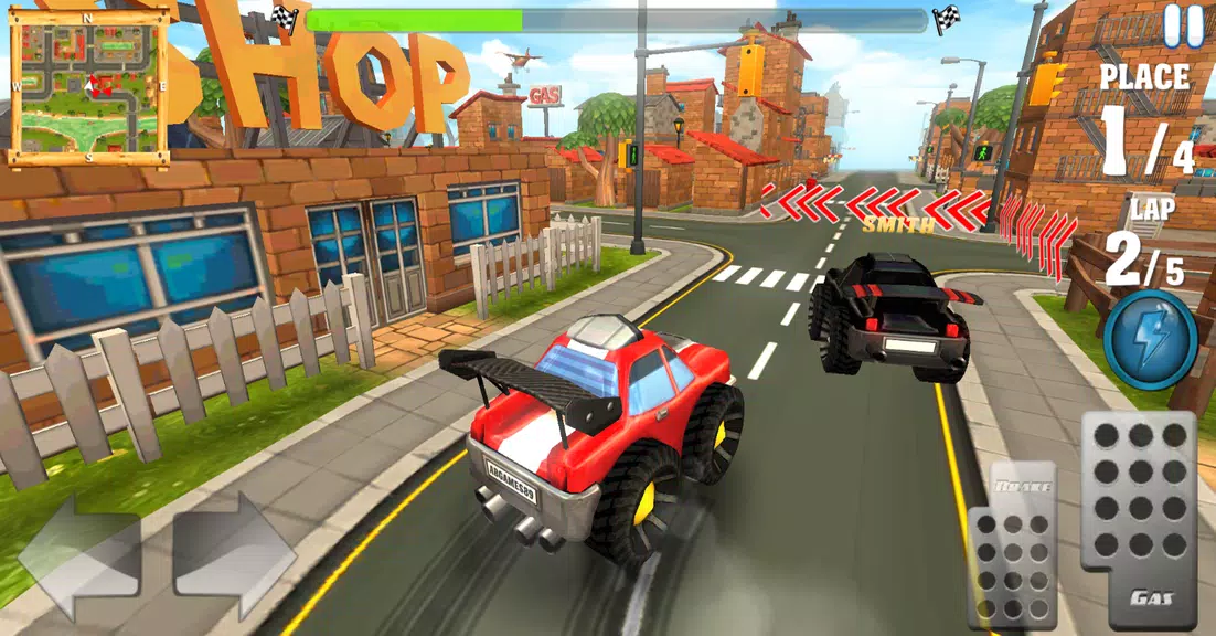 Cartoon Hot Racer 3D Captura de pantalla 3