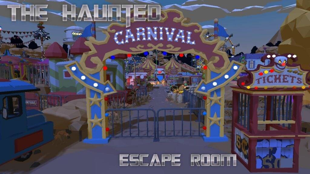 Karnival Haunted: Escape Room adalah teka -teki bilik melarikan diri baru oleh mrzapps