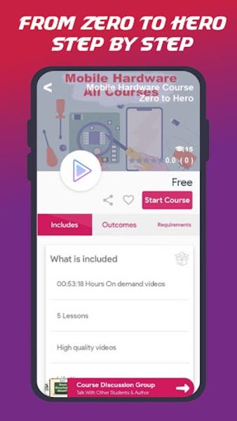 Zuber Mobile Courses स्क्रीनशॉट 2