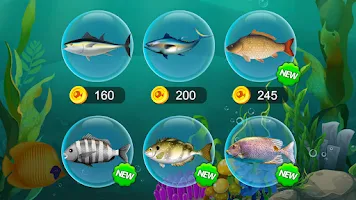 Solitaire Fish World-OceanTrip ภาพหน้าจอ 3