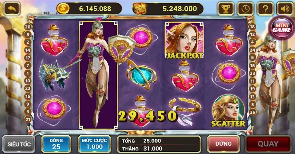 vuaslot - Đỉnh cao game quay hũ Tangkapan skrin 2