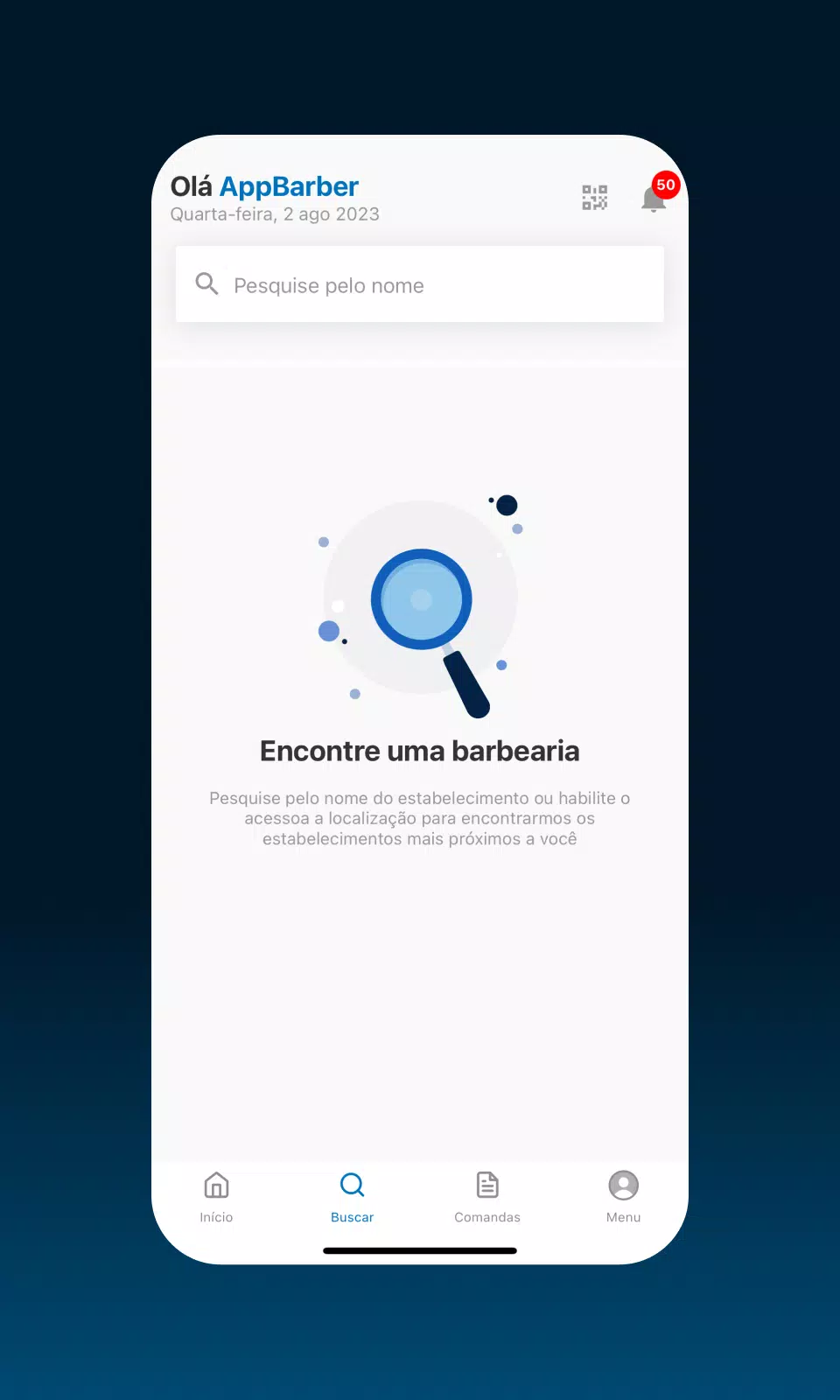 AppBarber: Cliente Capture d'écran 1