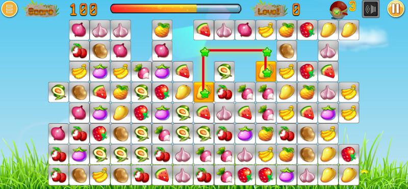 Link fruits - fruit match pair Screenshot 0