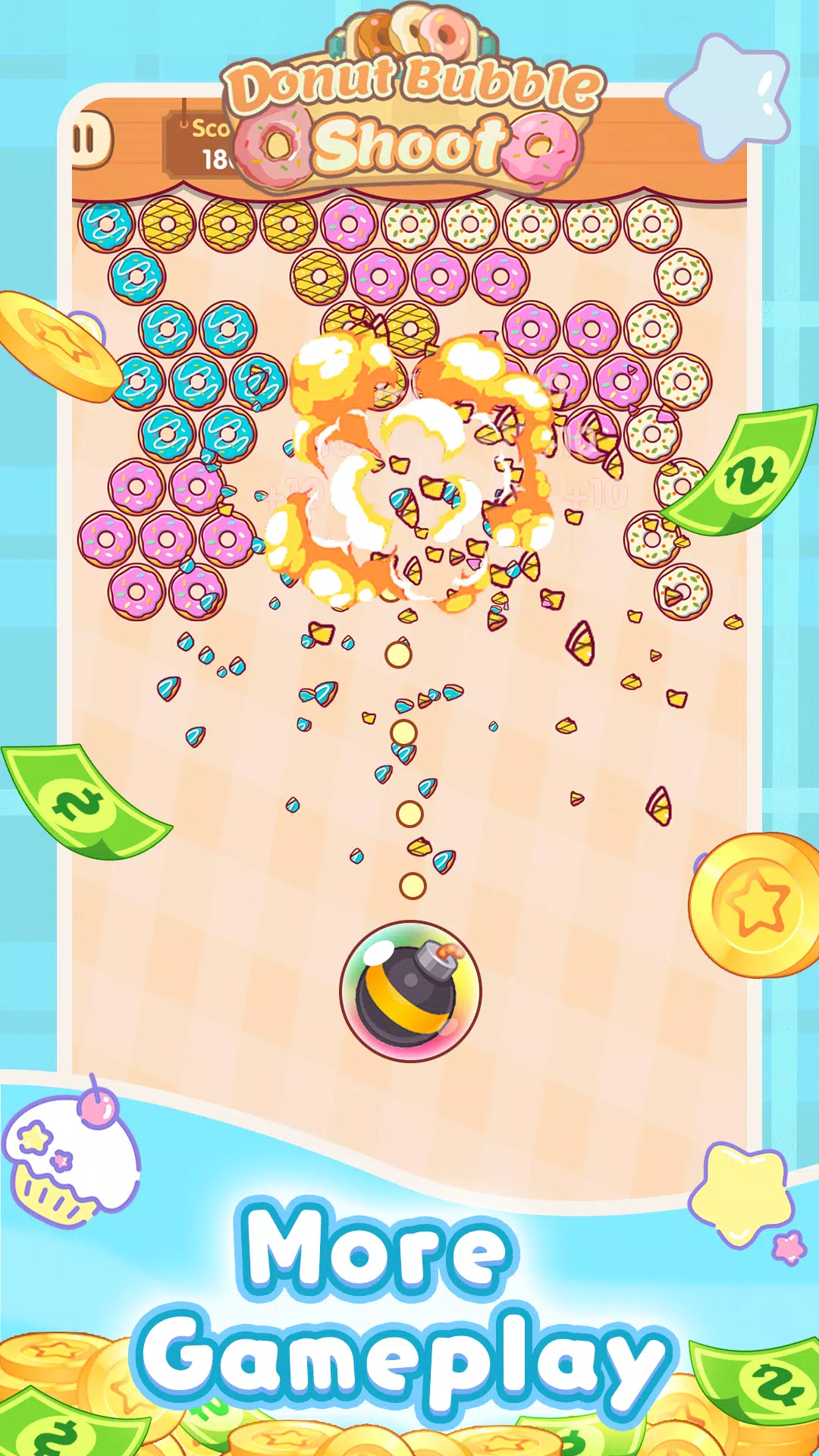 Donut Bubble Shoot Captura de pantalla 3