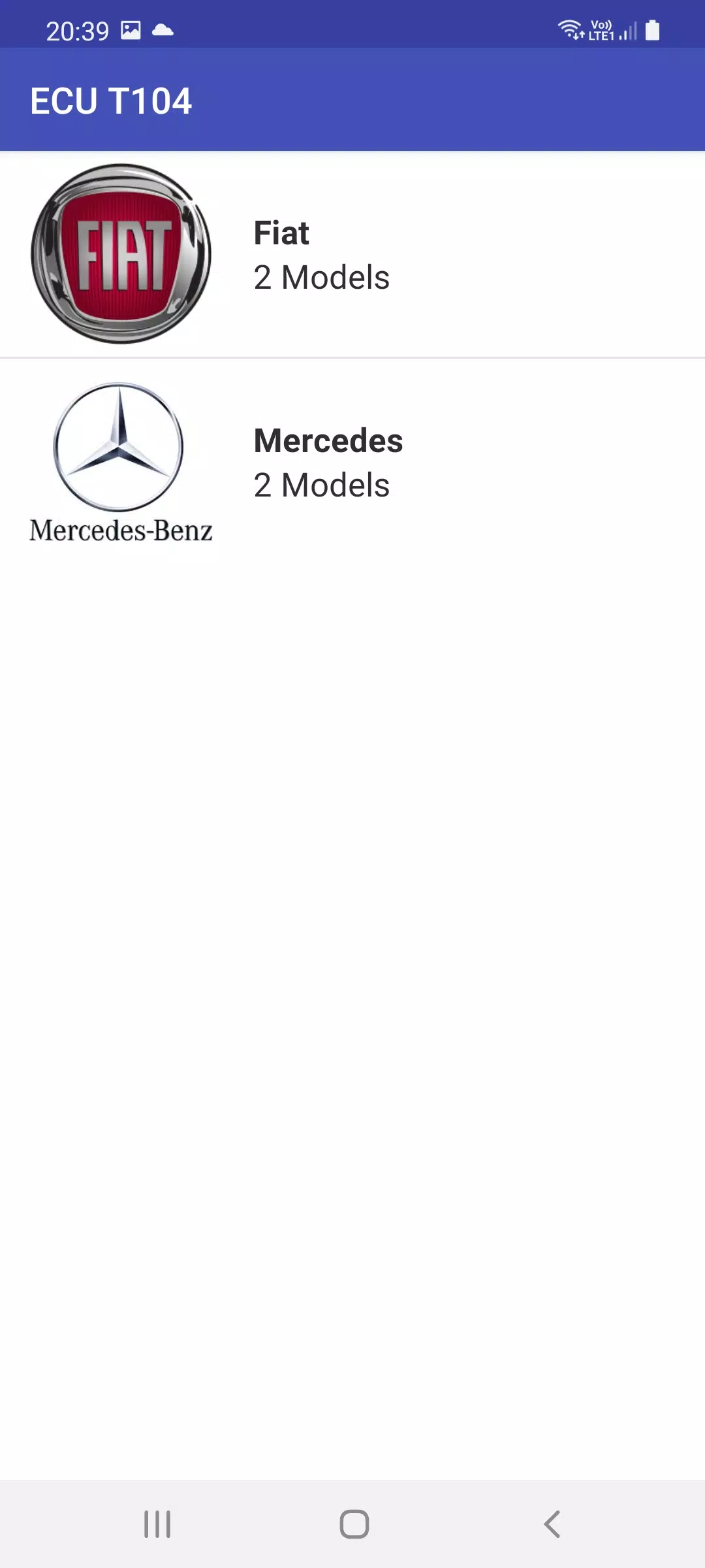 ECU T104 Capture d'écran 3