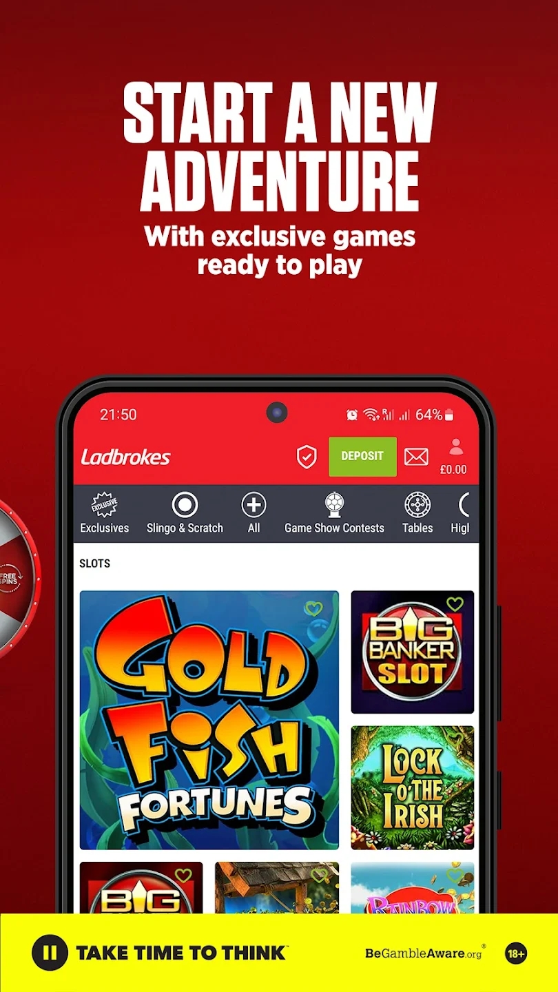 Ladbrokes Casino Slots & Games Ảnh chụp màn hình 2