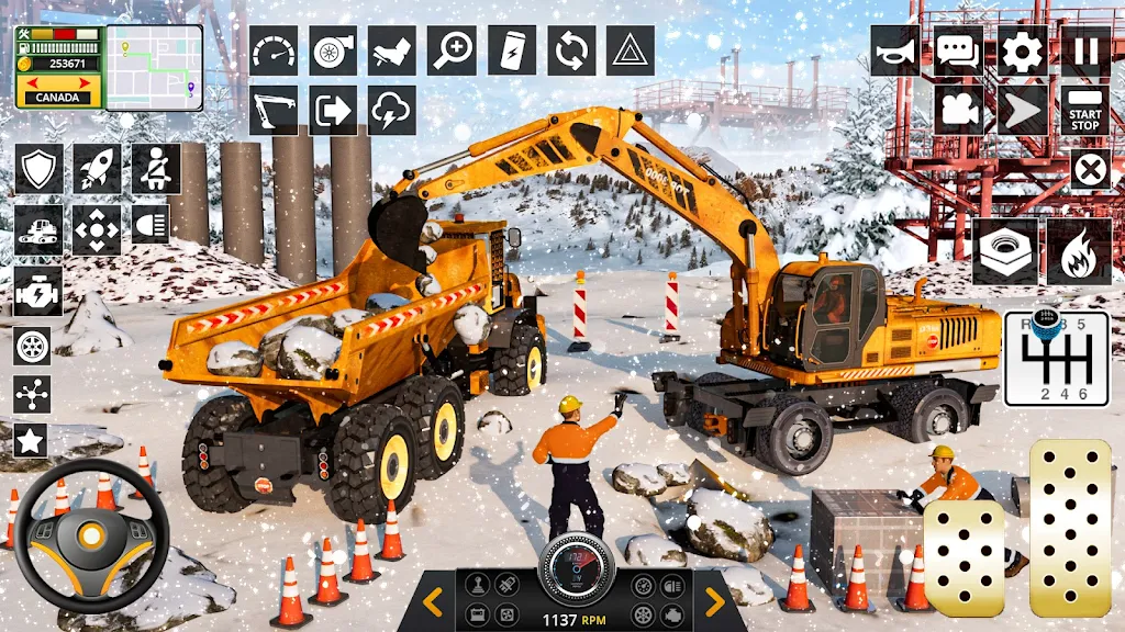 Snow Heavy Construction Game应用截图第1张