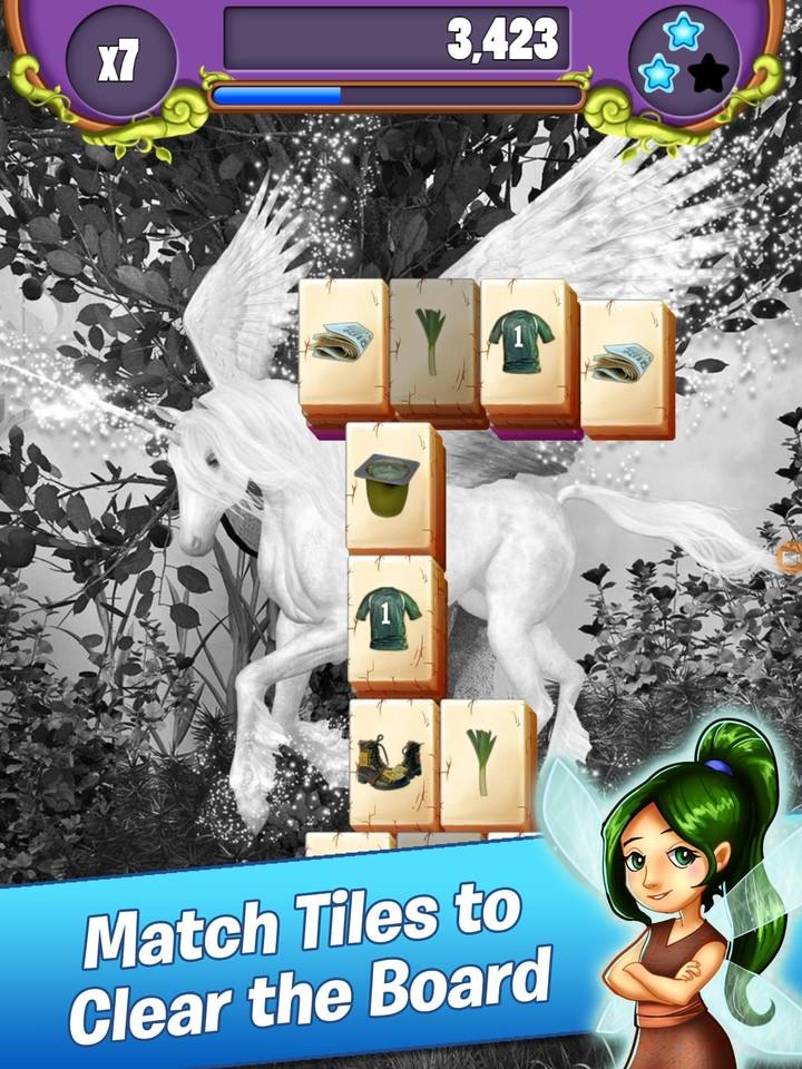 Hidden Mahjong Unicorn Garden 螢幕截圖 0