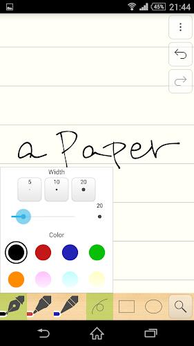 Handwriting memo a Paper ภาพหน้าจอ 0