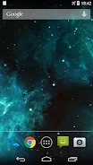 Galaxy Nebula Live Wallpaper 螢幕截圖 1