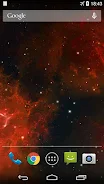 Galaxy Nebula Live Wallpaper 螢幕截圖 2