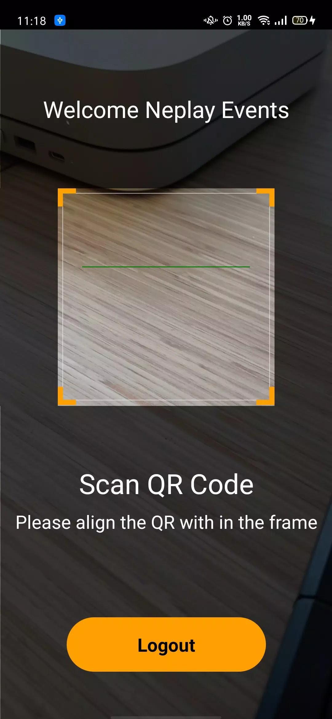 Schermata MSM QR Scanner 1