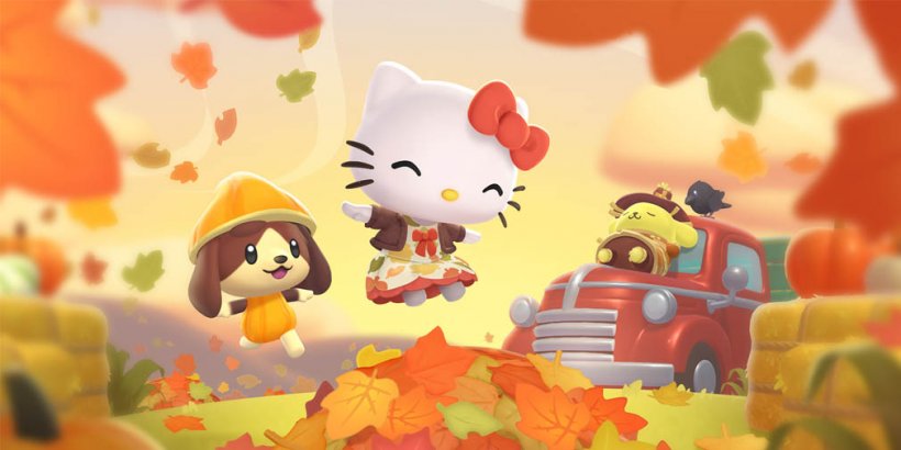 Sumergirse en los encantos de otoño en Hello Kitty Island Adventure