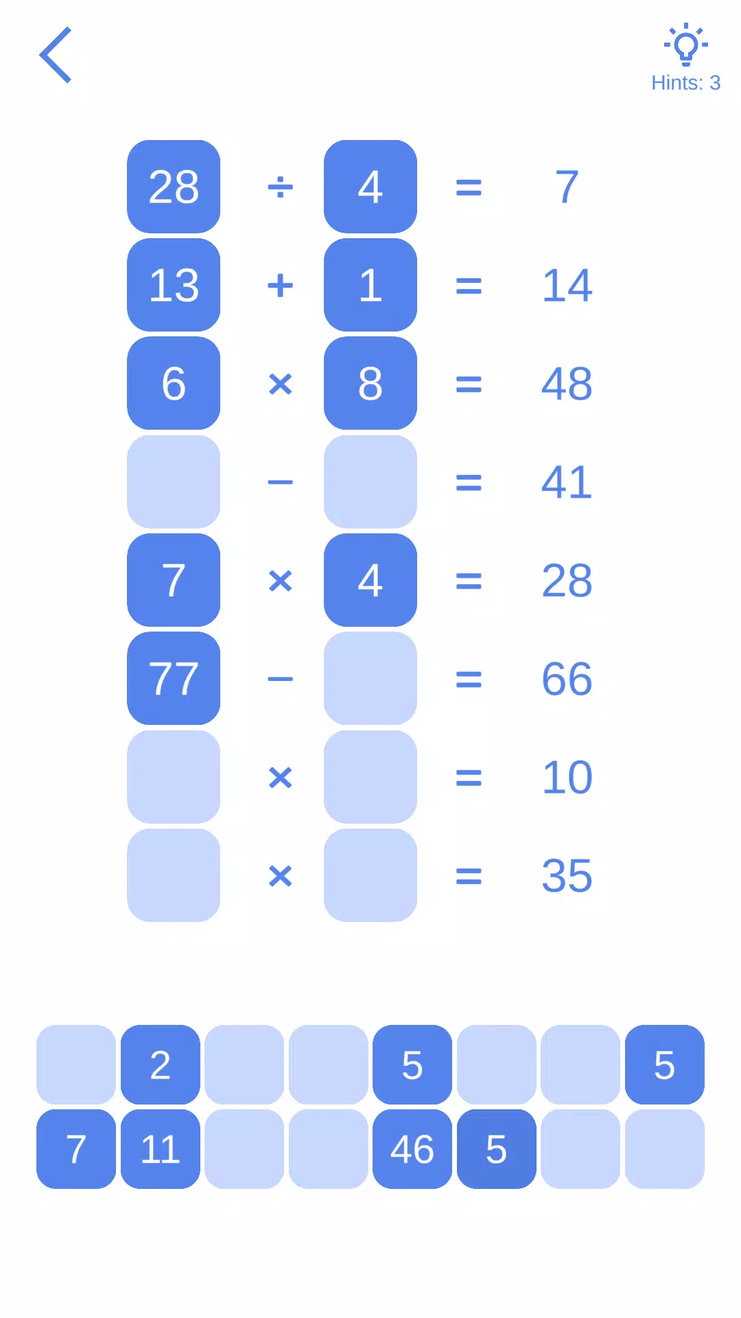 Math Games - Brain Puzzles स्क्रीनशॉट 2