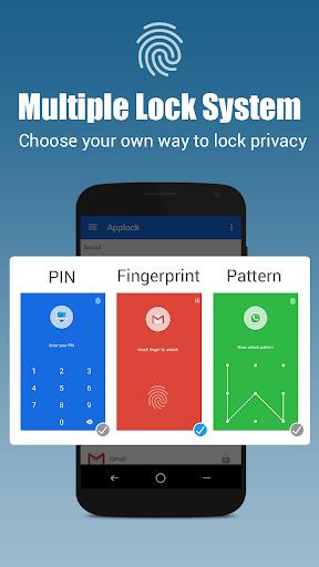 App lock - Real Fingerprint, P Ảnh chụp màn hình 1