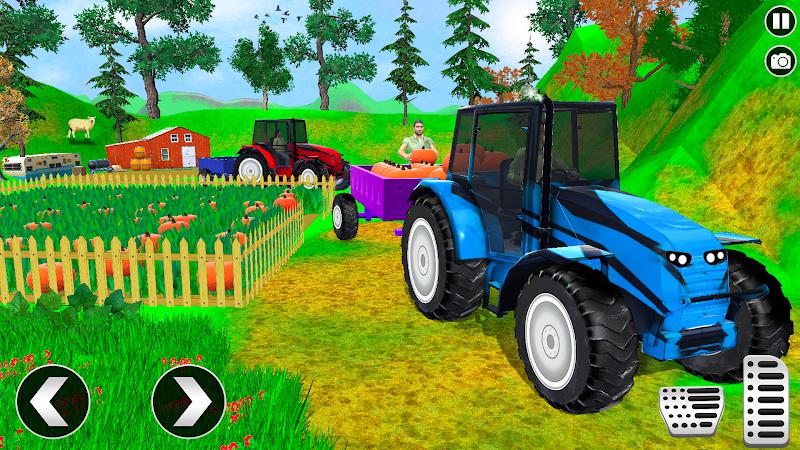 Farmer Tractor Farming Game 3D Ảnh chụp màn hình 0