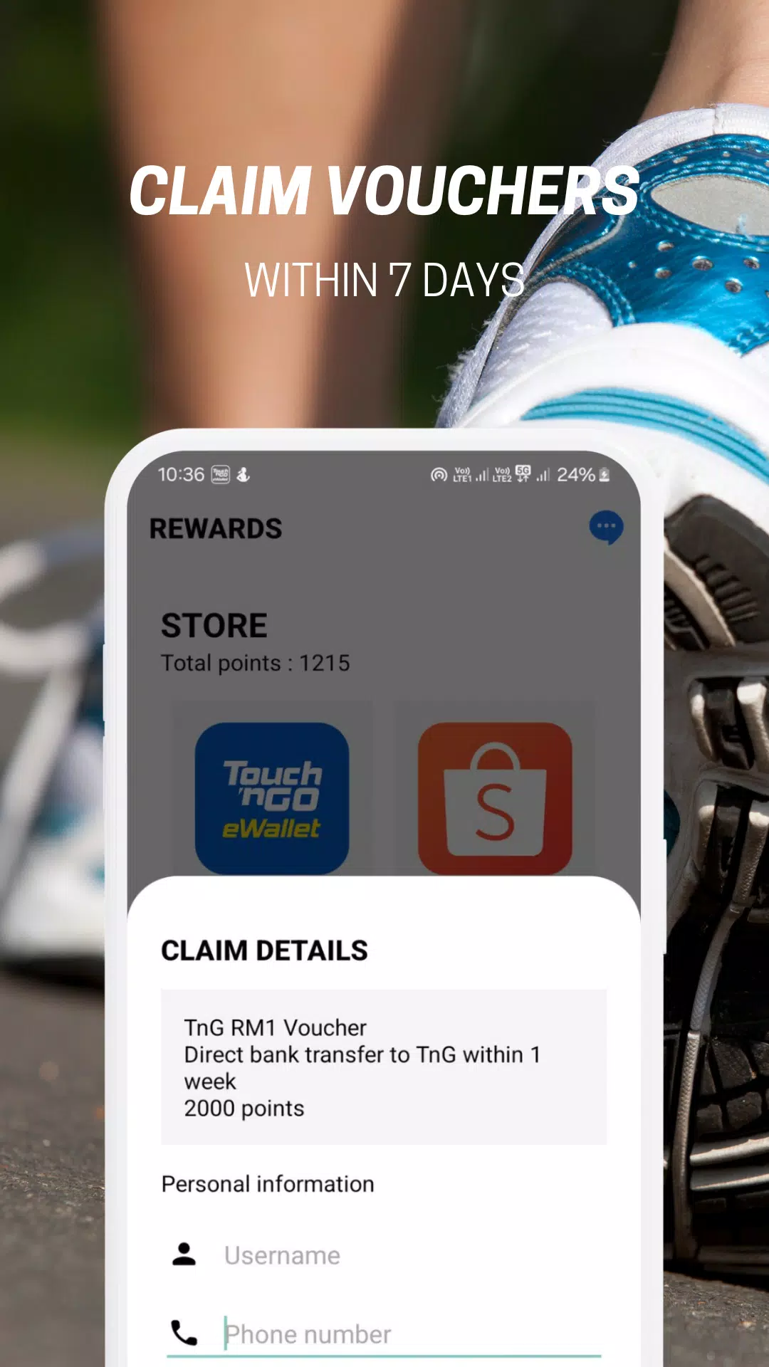 Rewards Ảnh chụp màn hình 1