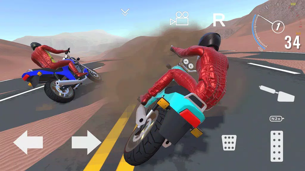 Real Moto Bike Race Simulator Capture d'écran 0