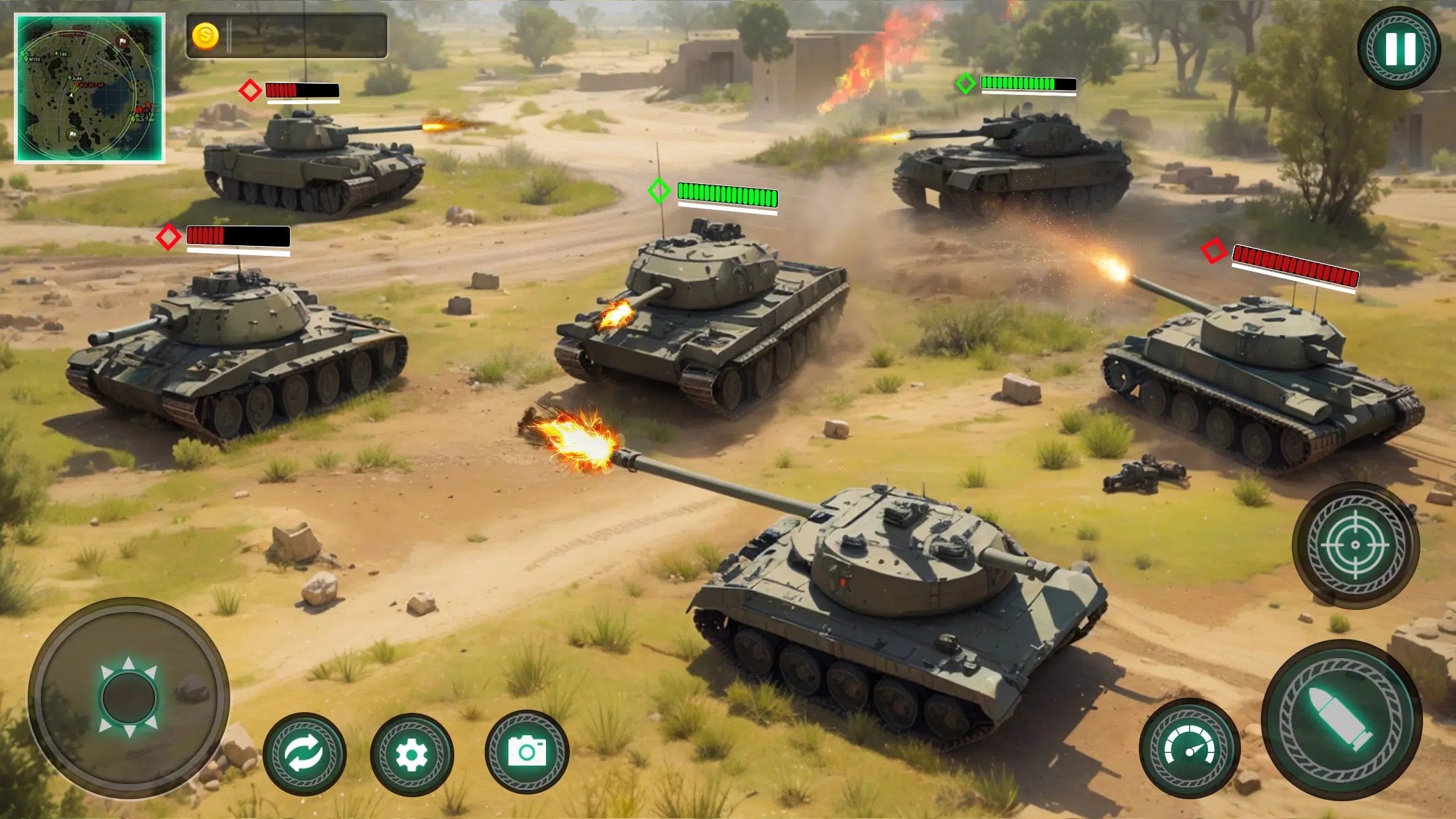 Military Tank War Machine Sim স্ক্রিনশট 0