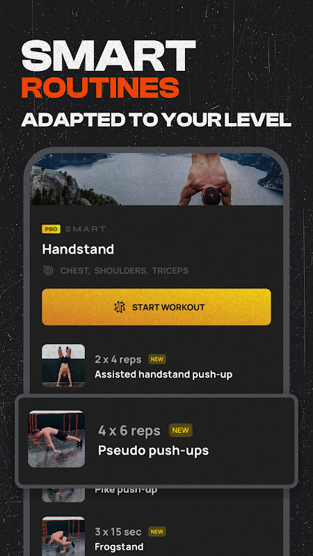 Calisteniapp - Street Workout Captura de pantalla 0