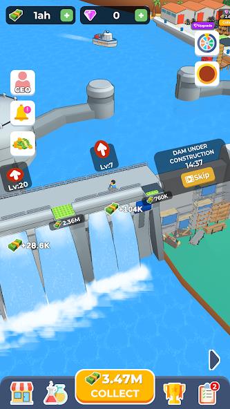 Dam Builder Mod স্ক্রিনশট 1