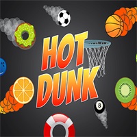 Hot Dunk Basketball