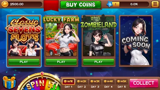 Sexy slot girls: vegas casino Mod应用截图第1张