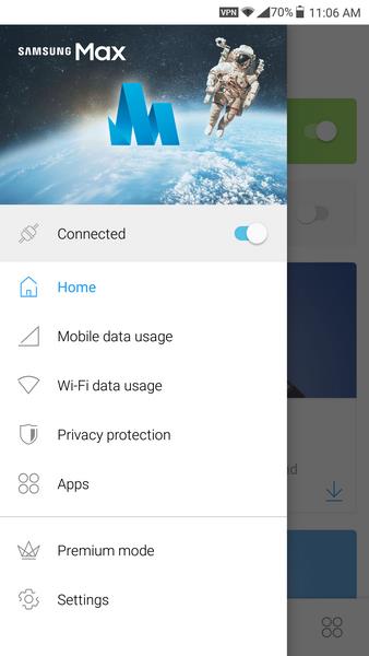 Samsung Max VPN & Data Saver スクリーンショット 2