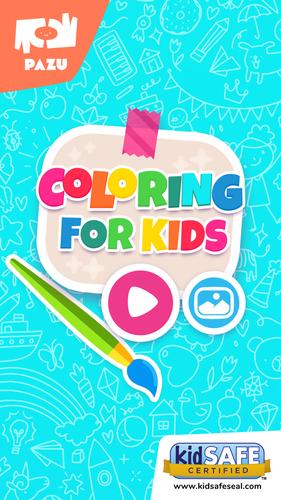 Coloring games for toddlers Screenshot 0