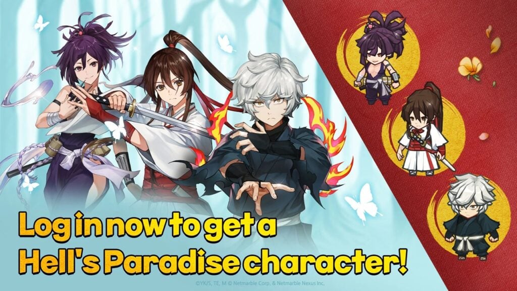 Seven Knights Idle Adventure X Hell's Paradise Crossover membawa tiga wira baru dan banyak lagi!