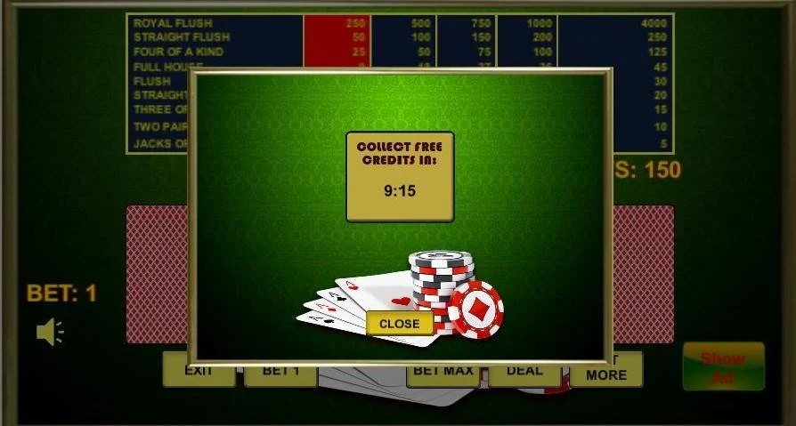 Poker Aces Screenshot 2