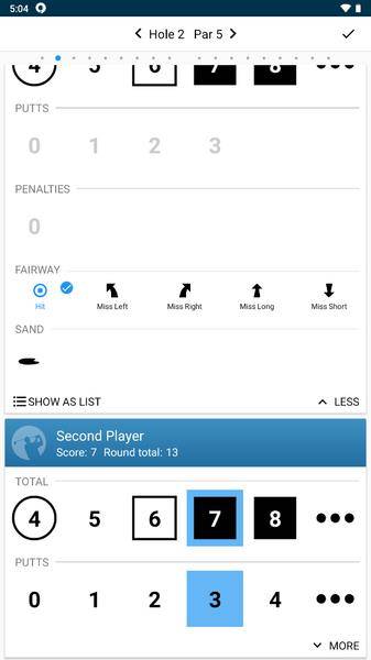 Golf Pad: Golf GPS & Scorecard Schermafbeelding 3