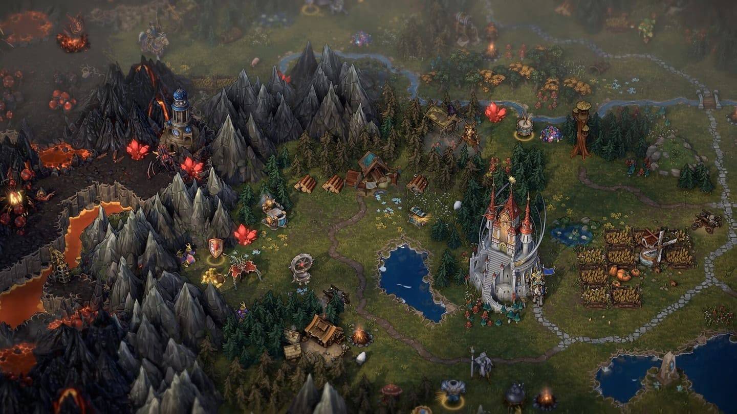 Dai un'occhiata alle unità di fazione di Dungeon in Heroes of Might & Magic: Olden Era