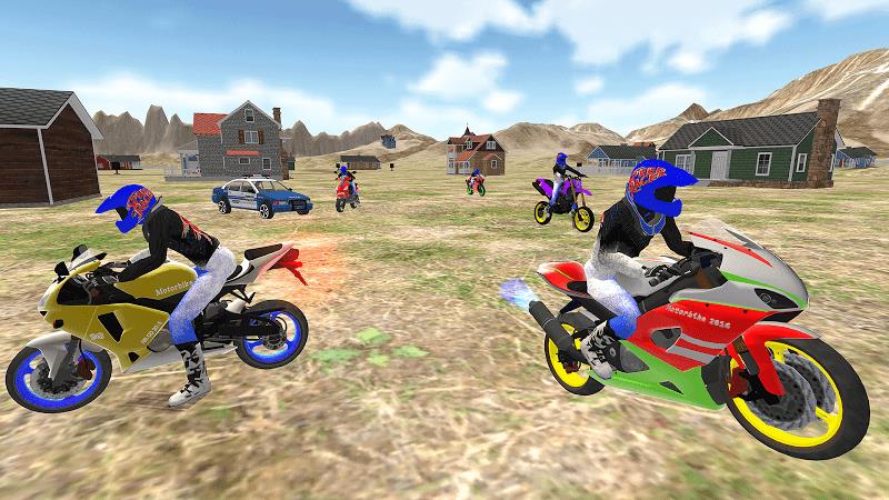 Real Moto Bike Racing Game Ekran Görüntüsü 0