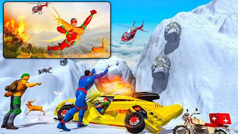 Flying Robot Games: Super Hero 스크린샷 2