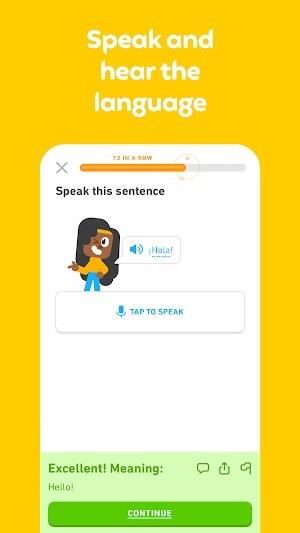 Duolingo ภาพหน้าจอ 2