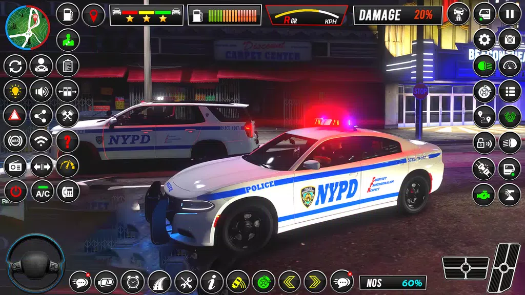 US Police Chase: Cop Car Games ภาพหน้าจอ 1