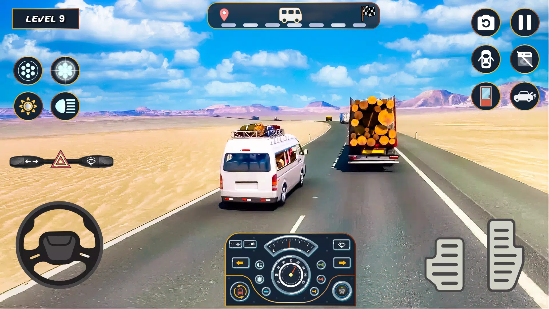 Van Simulator Dubai Van Games Capture d'écran 2