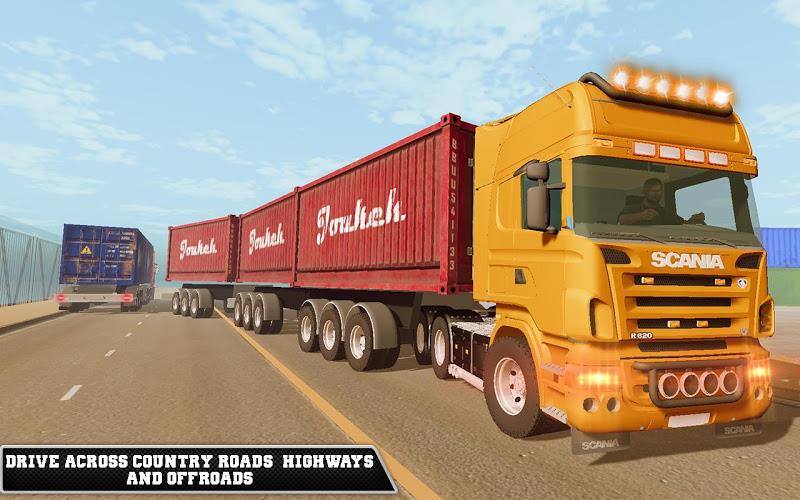 Heavy Truck Simulator Driving स्क्रीनशॉट 2