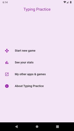Typing Practice应用截图第0张