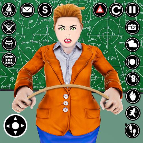 Schermata Scary School Teacher Prank 3D 0