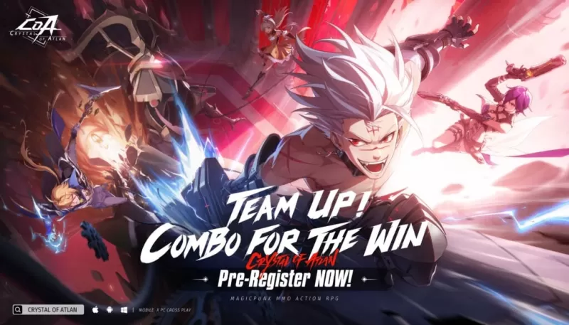 Atlan Crystal: RPG Massivo Online Épico com Combate PvP Intenso